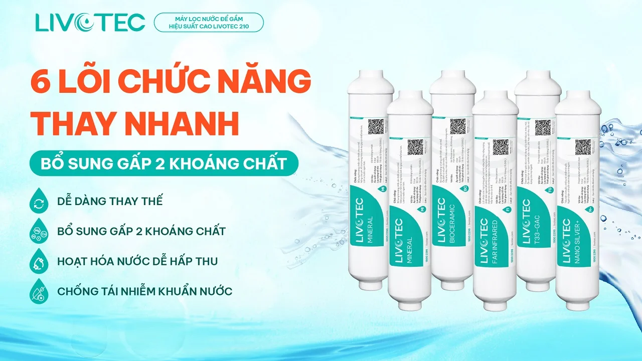 Máy lọc nước RO Livotec 210