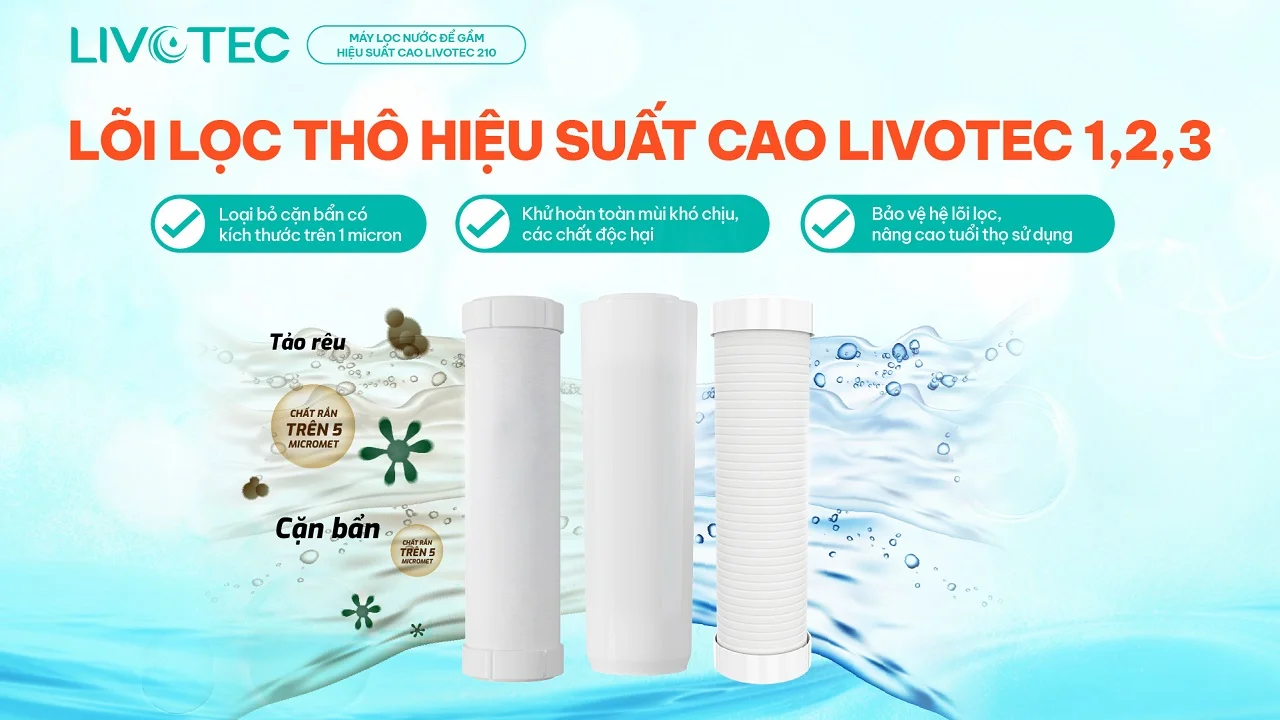 Máy lọc nước RO Livotec 210