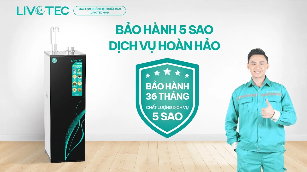 Máy lọc nước RO Livotec 609