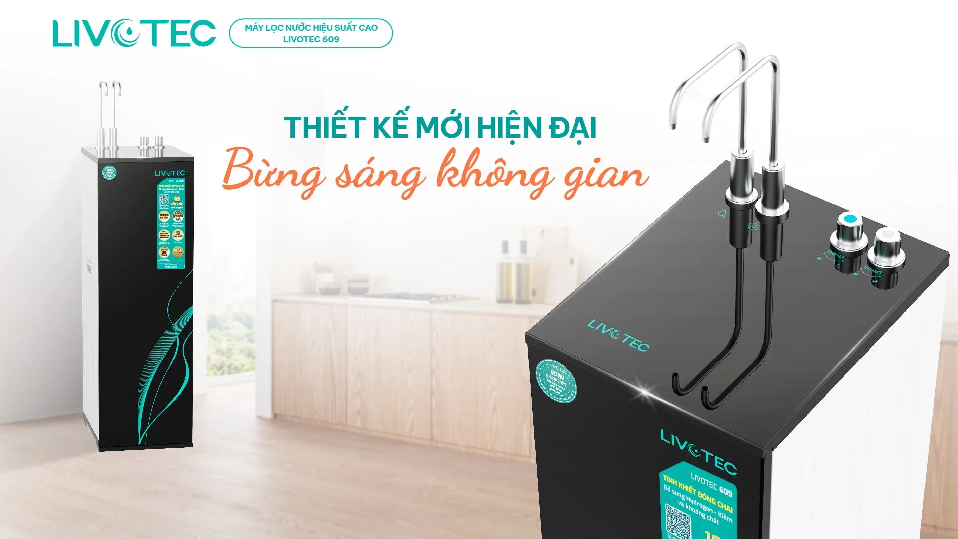 Máy lọc nước RO Livotec 609