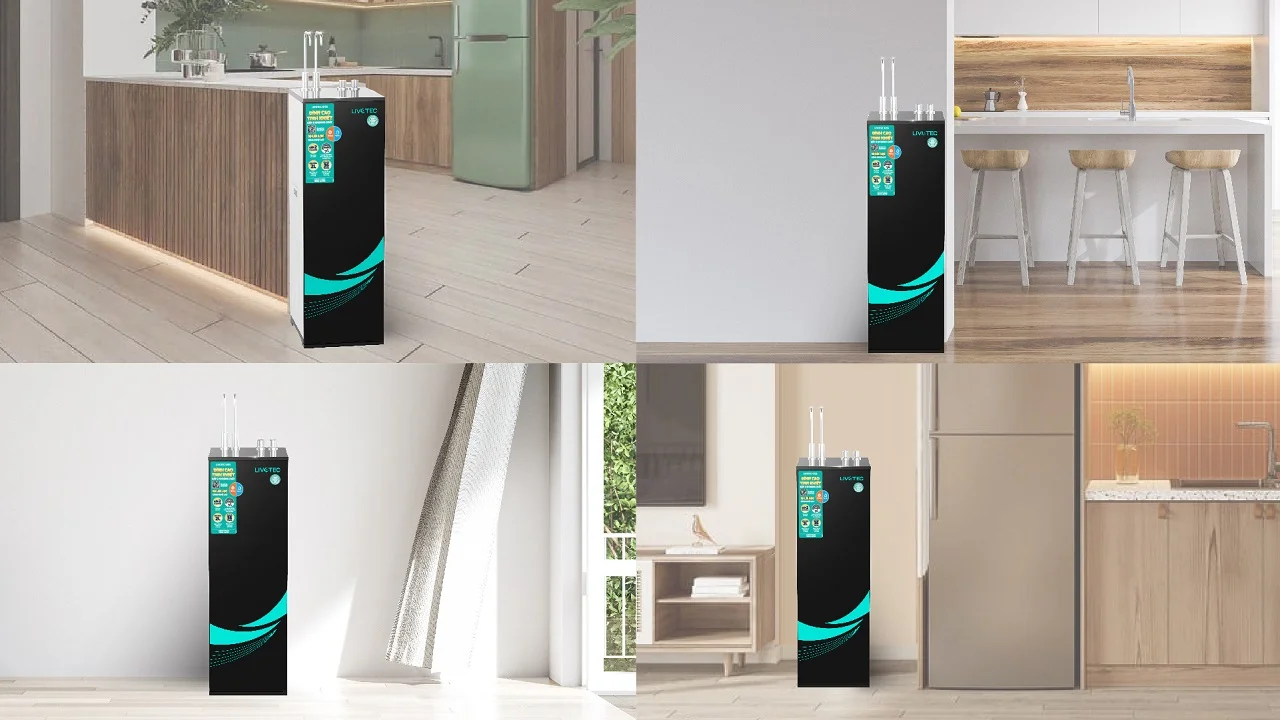 Máy lọc nước nóng nguội Livotec 615S