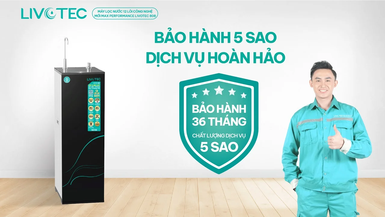 Máy lọc nước nóng lạnh Livotec 630S