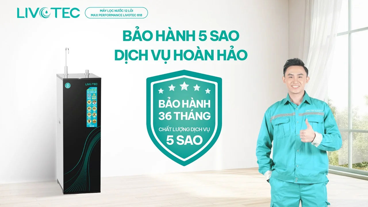 Máy lọc nước RO Livotec 818