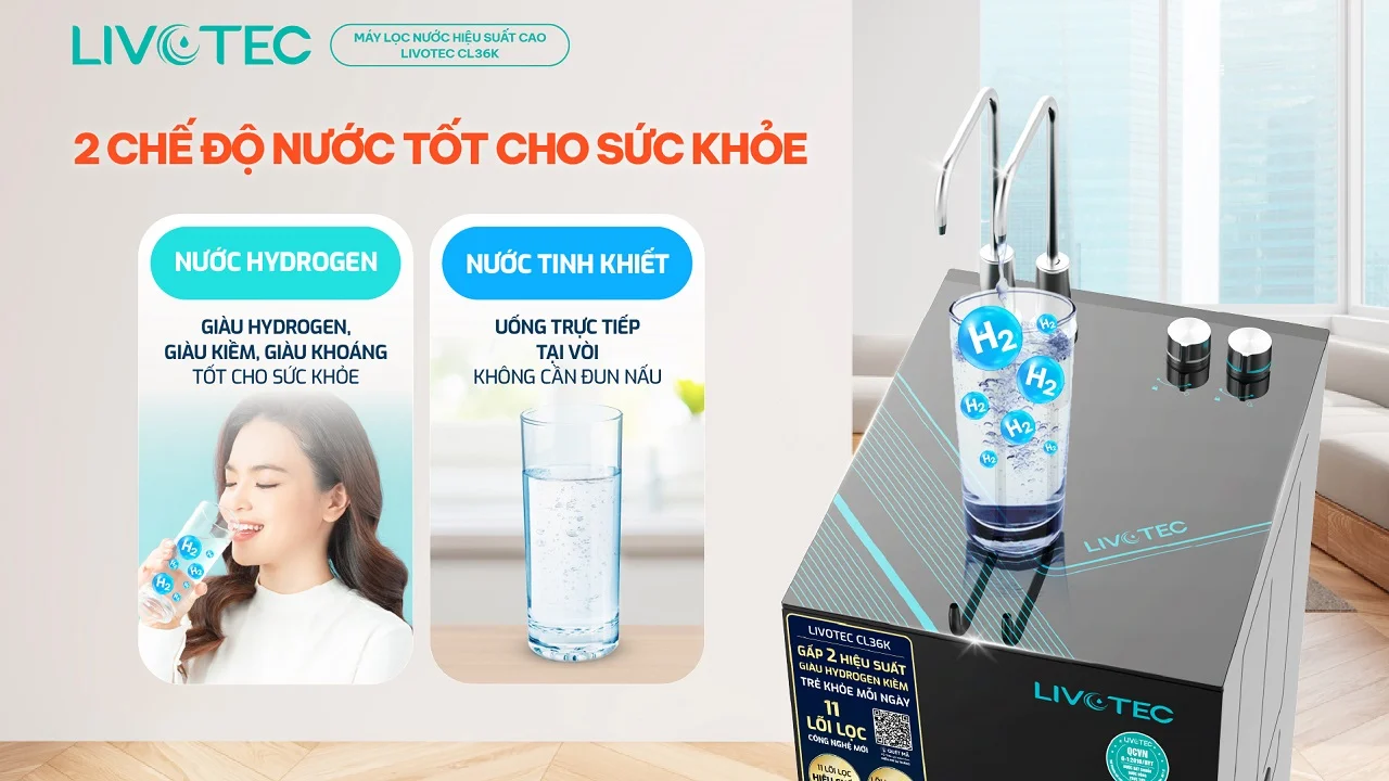 Máy lọc nước RO Livotec CL36K