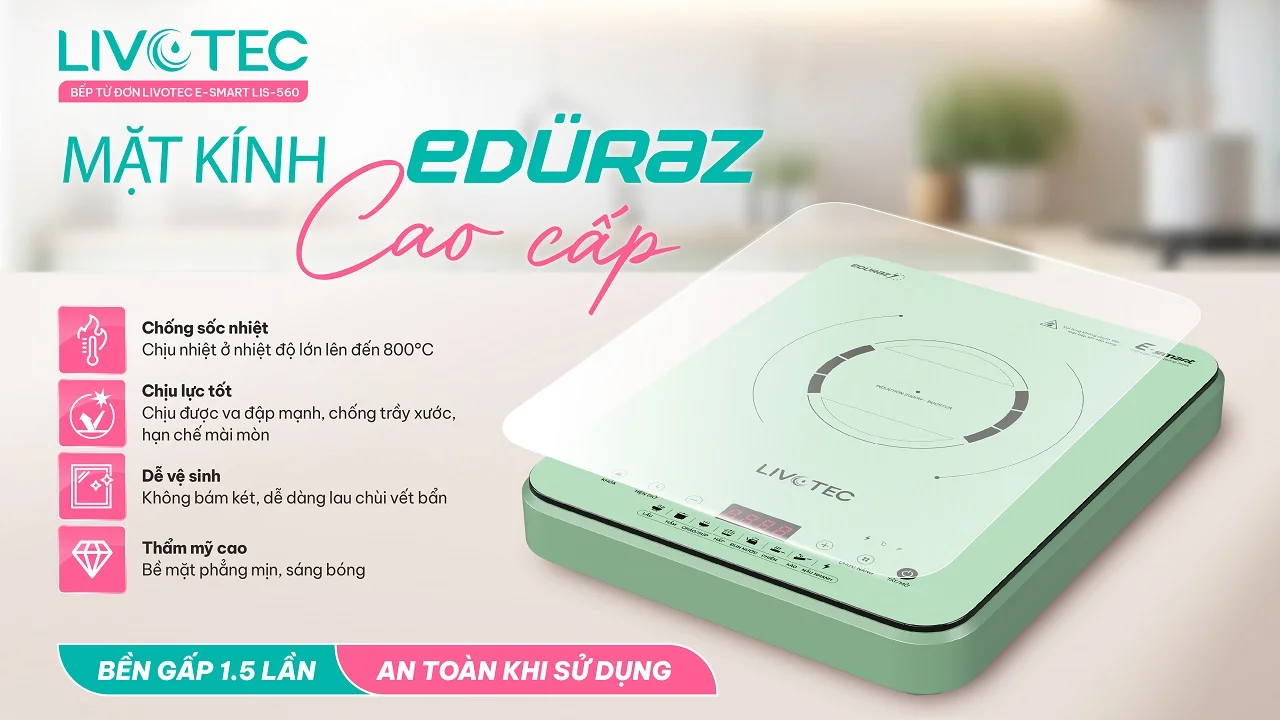 Bếp từ đơn Livotec E-Smart LIS-560