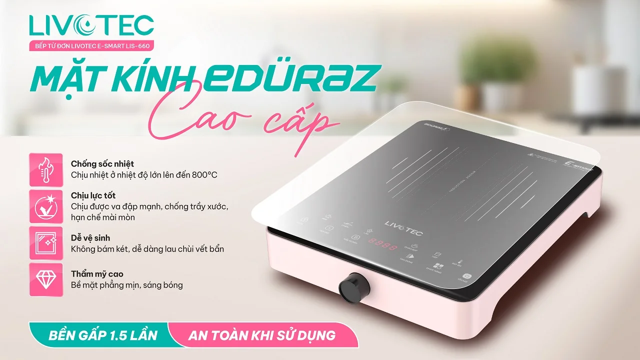 Bếp từ đơn Livotec E-Smart LIS-660