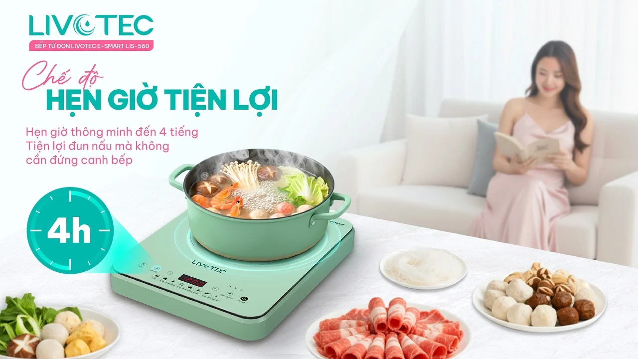 Bếp từ đơn Livotec E-Smart LIS-560