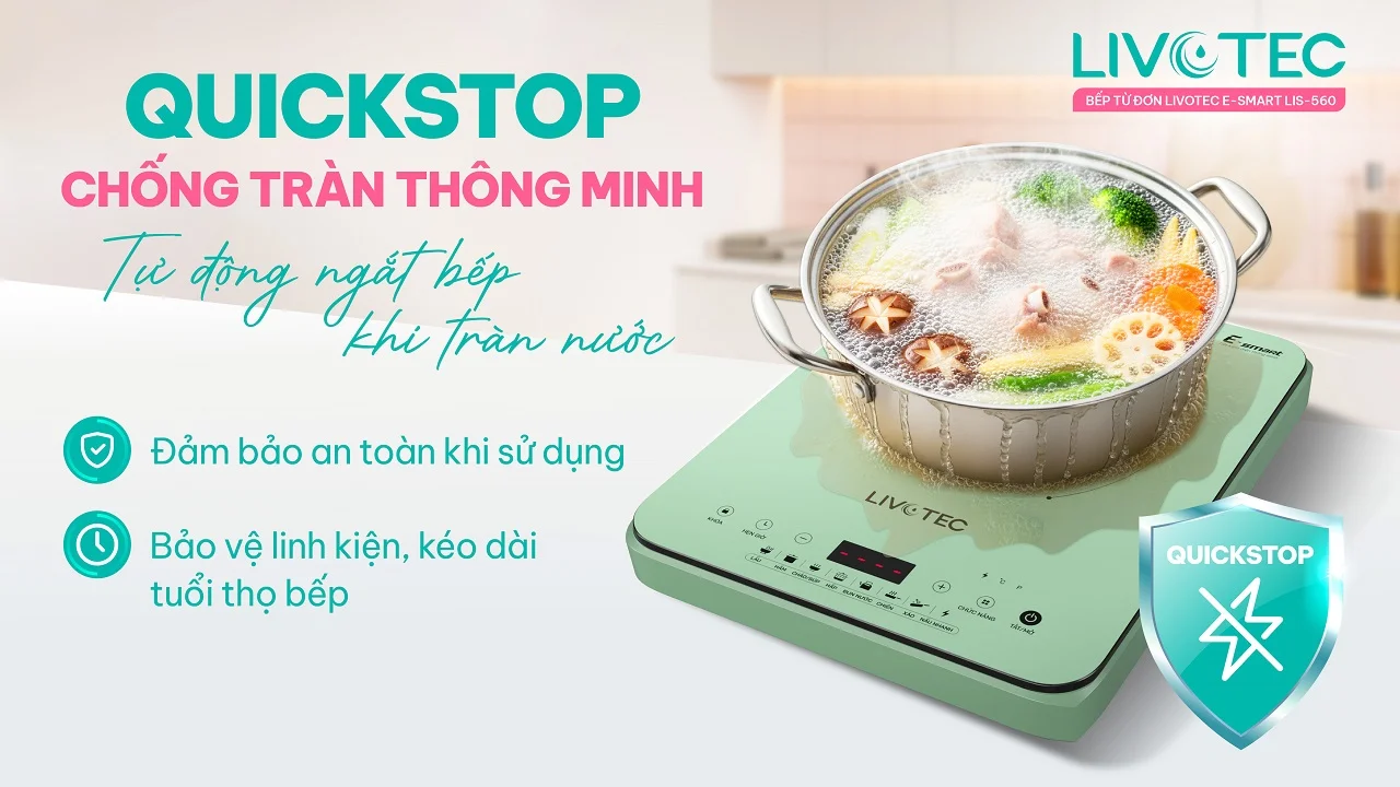 Bếp từ đơn Livotec E-Smart LIS-560