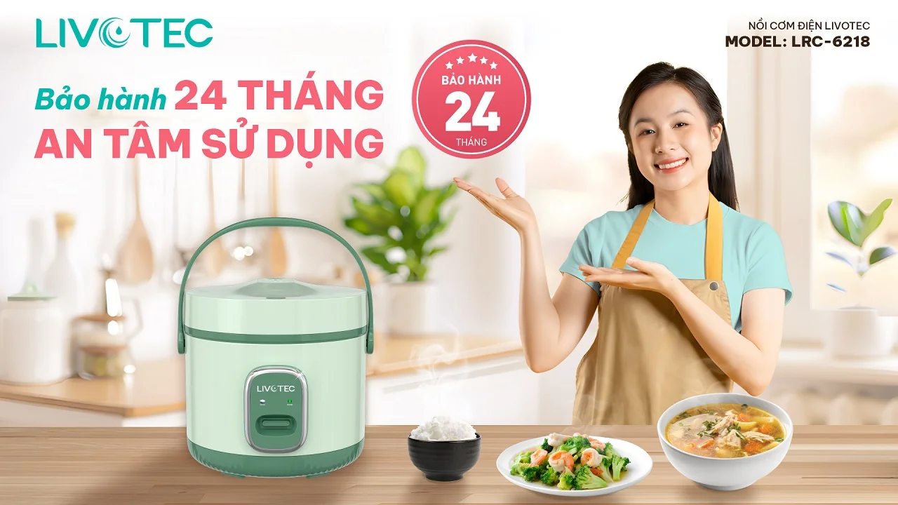 Nồi cơm điện Livotec LRC-6218