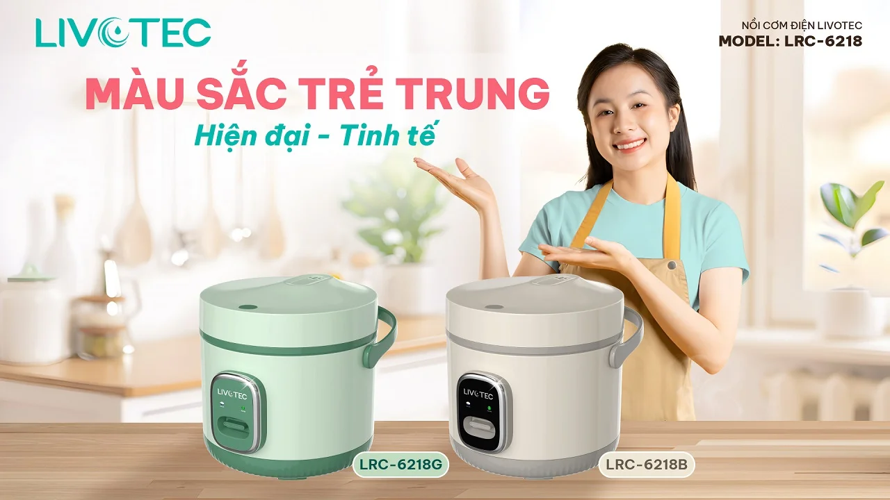 Nồi cơm điện Livotec LRC-6218