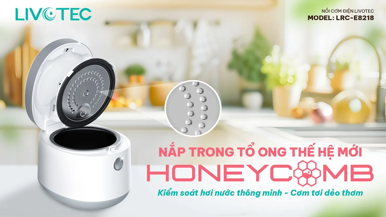 Nồi cơm điện tử Livotec LRC-E8218
