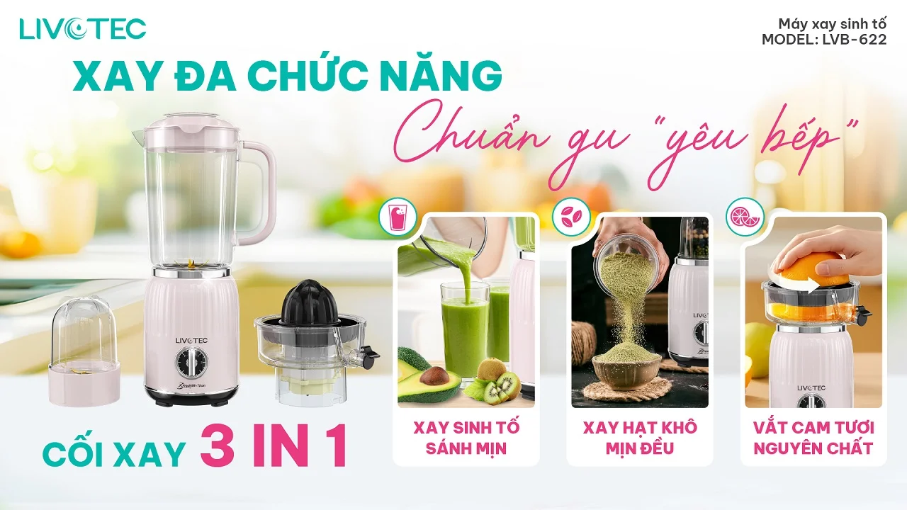 Máy xay sinh tố Livotec LVB-622