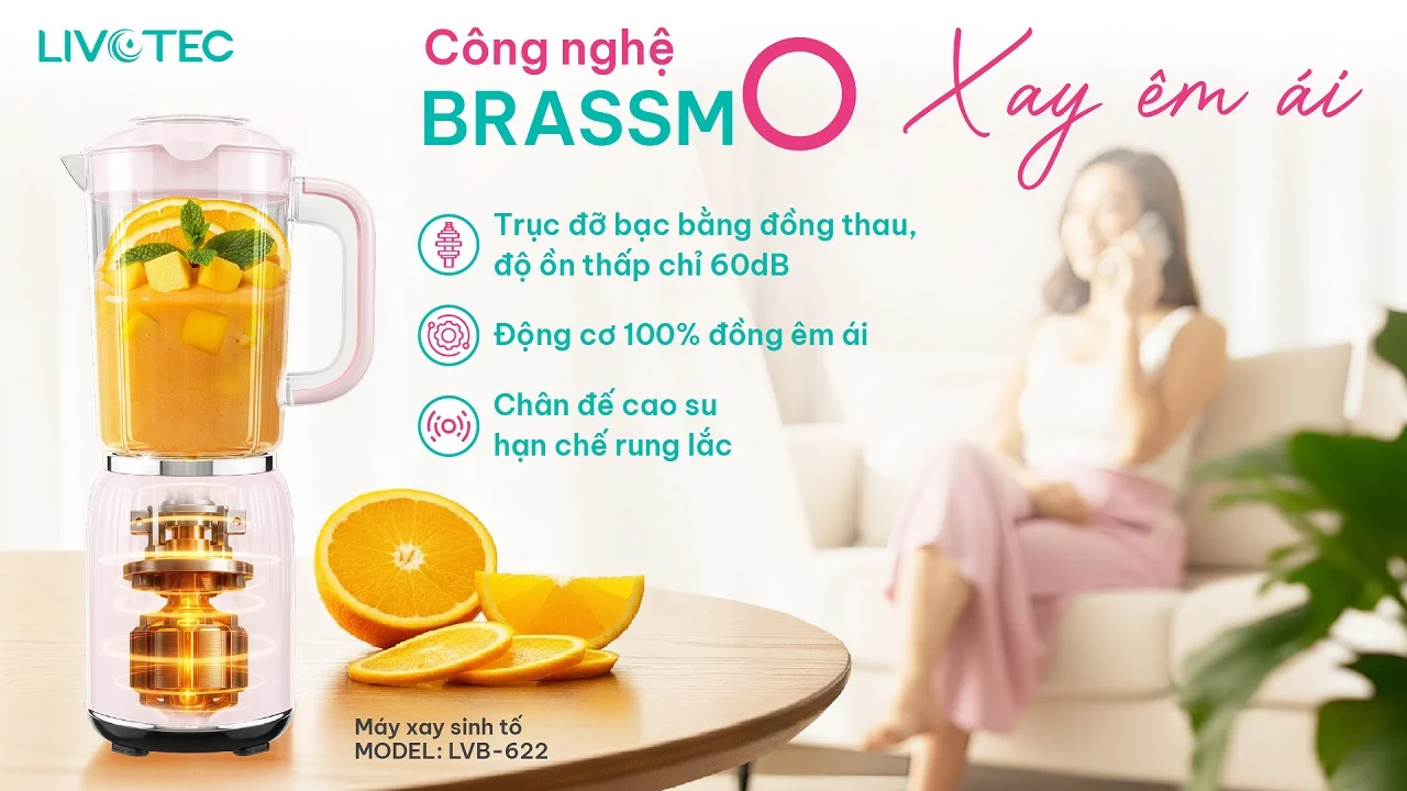 Máy xay sinh tố Livotec LVB-622