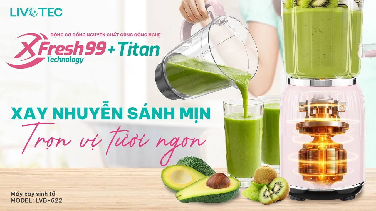 Máy xay sinh tố Livotec LVB-622
