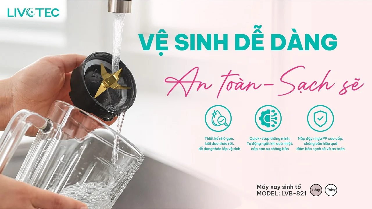 Máy xay sinh tố Livotec LVB-821