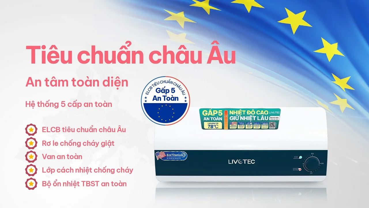 Bình nước nóng gián tiếp Livotec LWH-I20A25