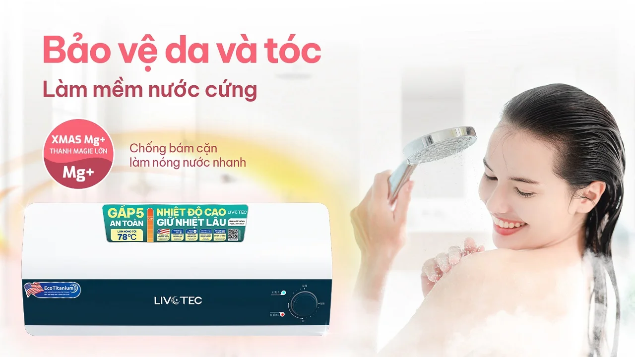 Bình nước nóng gián tiếp Livotec LWH-I20A25
