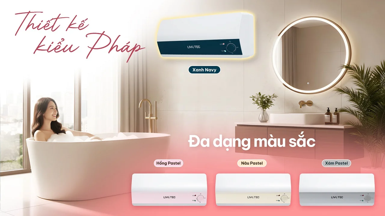 Bình nước nóng gián tiếp Livotec LWH-I20A25