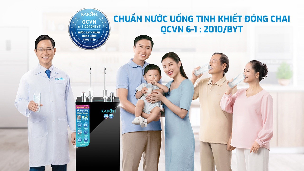 Máy lọc nước RO Karofi KAQ-F38A