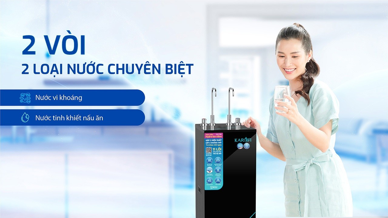 Máy lọc nước RO Karofi KAQ-F38A