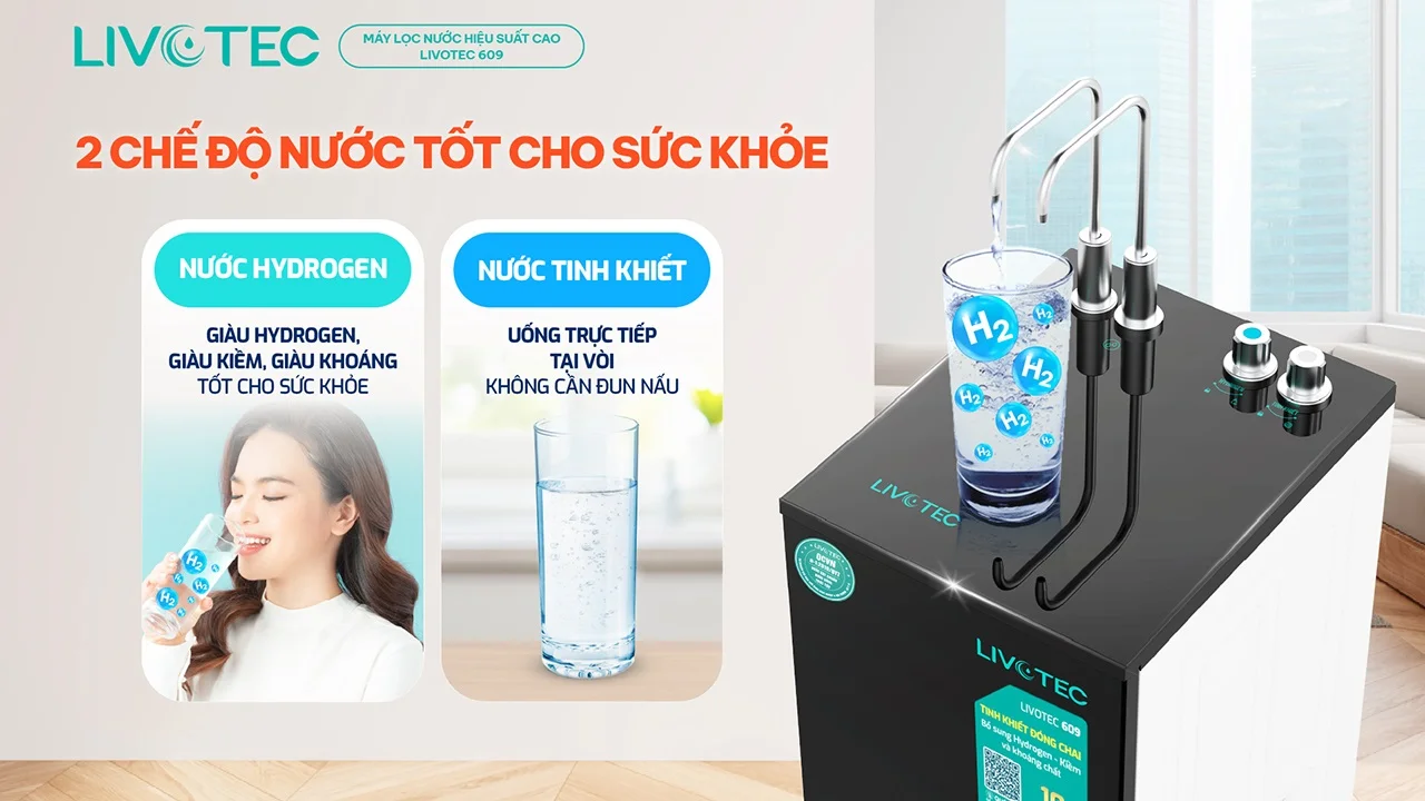 Máy lọc nước RO Livotec 609
