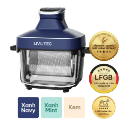 Nồi chiên không dầu 4D Vision Glass Technology LAF-860 (Xanh Mint)