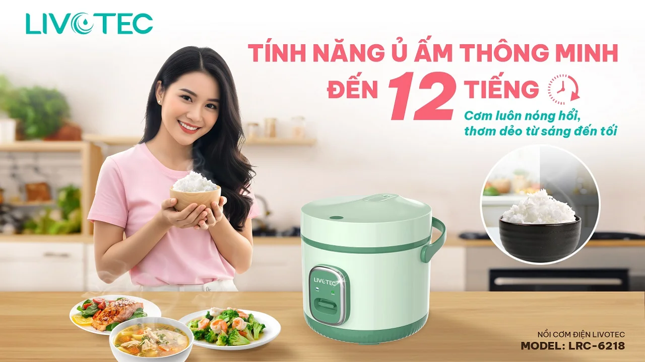 Nồi cơm điện Livotec LRC-6218