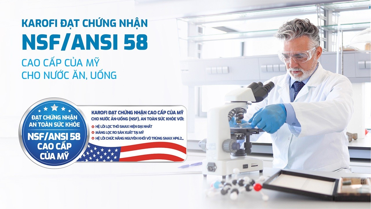 Máy lọc nước RO Karofi KAQ-EC19