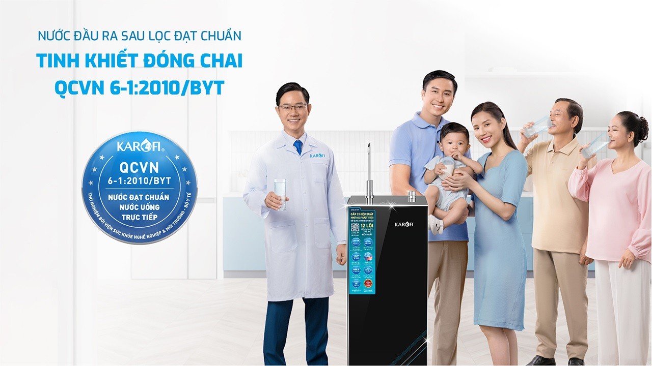 Máy lọc nước RO Karofi KAQ-EC19