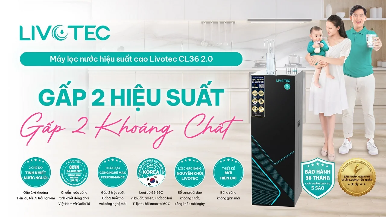 Máy lọc nước Livotec CL36 2.0