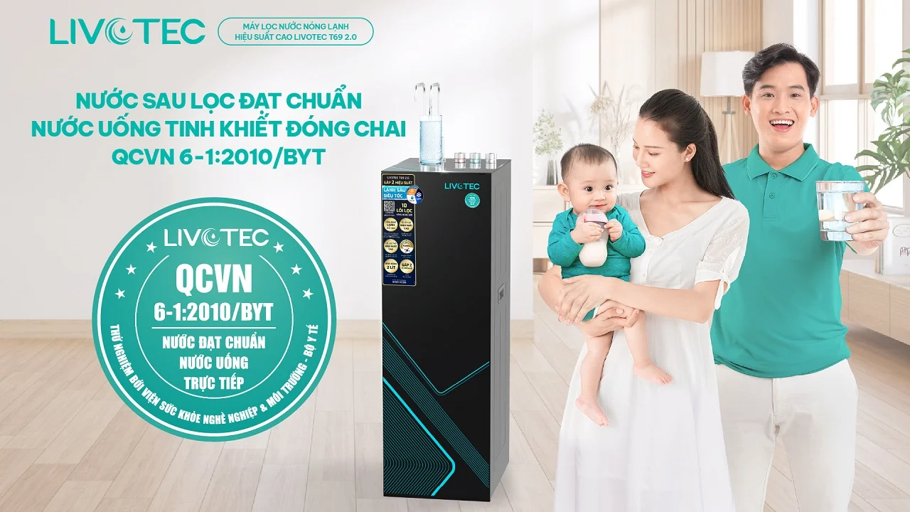 Máy lọc nước nóng lạnh Livotec T69 2.0
