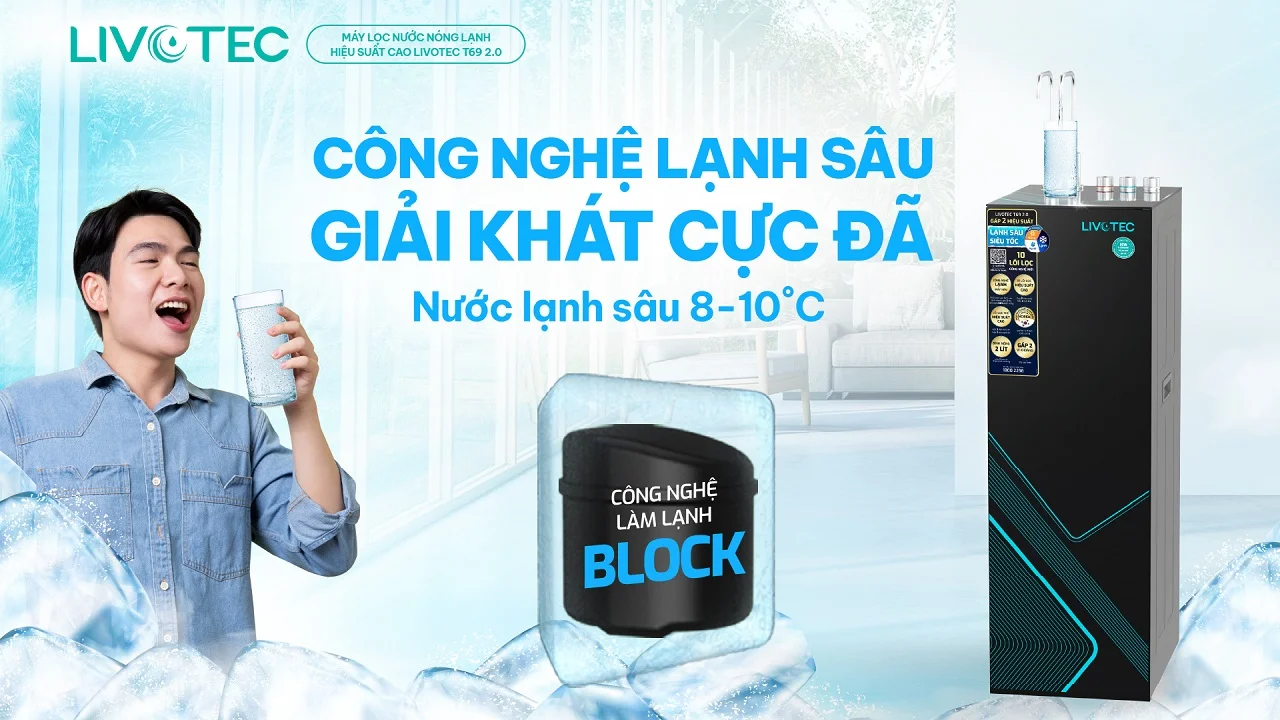 Máy lọc nước nóng lạnh Livotec T69 2.0