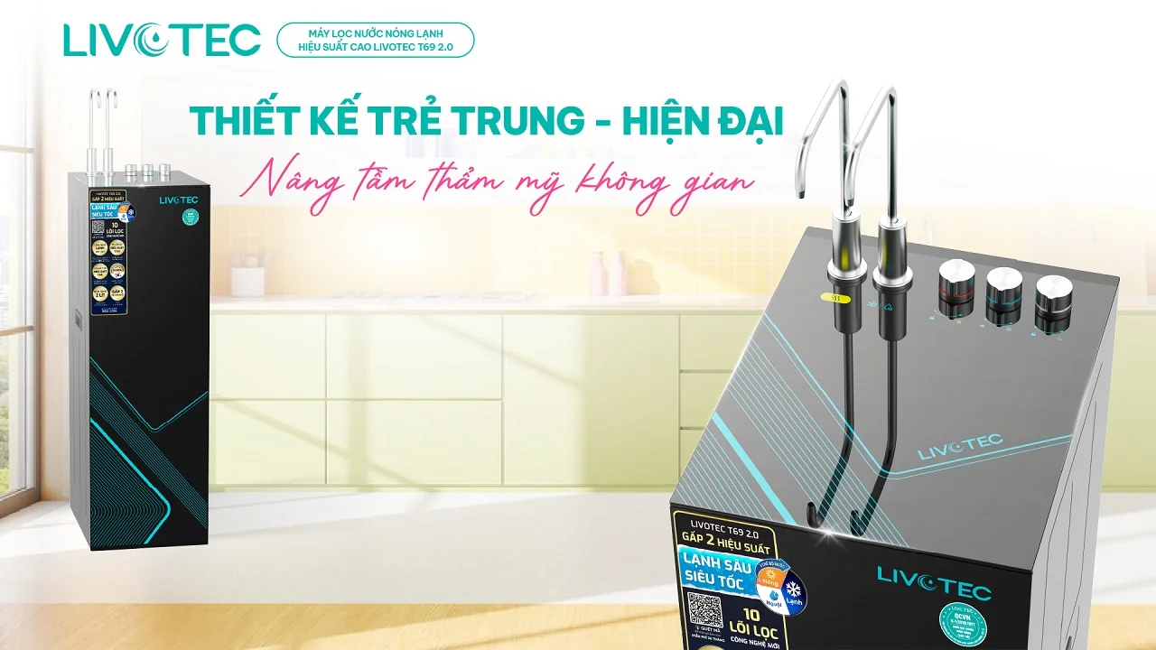 Máy lọc nước nóng lạnh Livotec T69 2.0