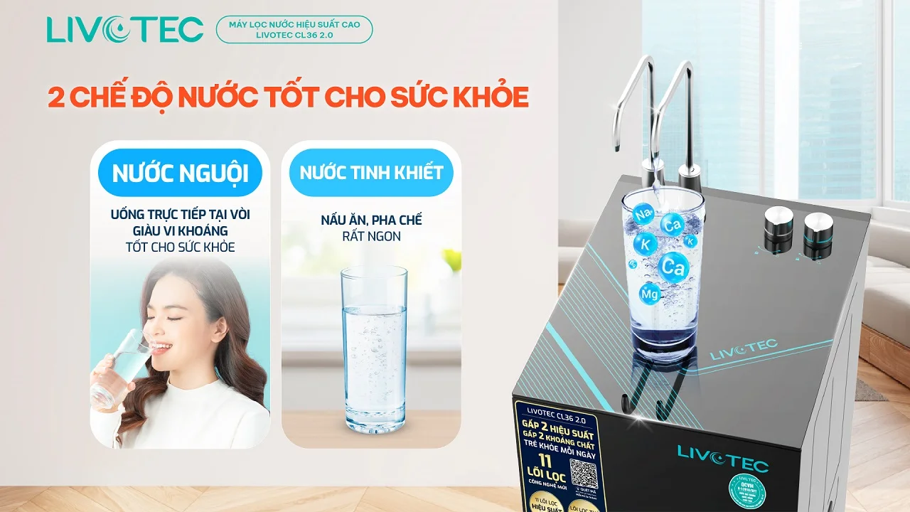 Máy lọc nước Livotec CL36 2.0