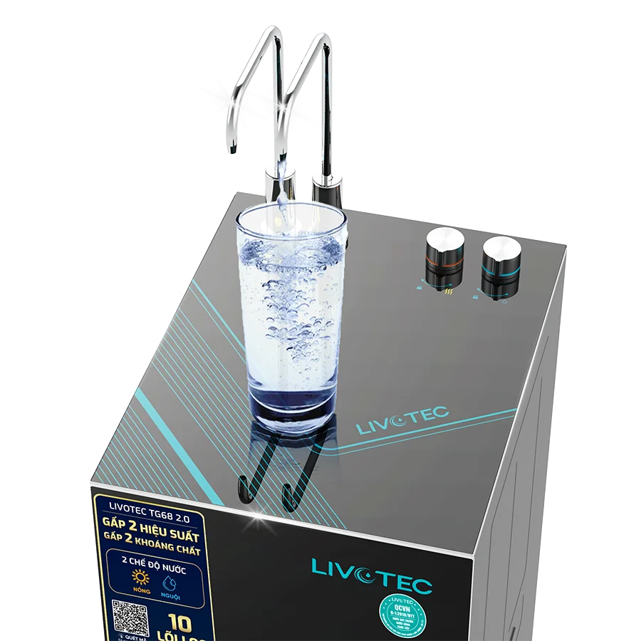 Máy lọc nước nóng nguội Livotec TG68 2.0 - Hình ảnh 2