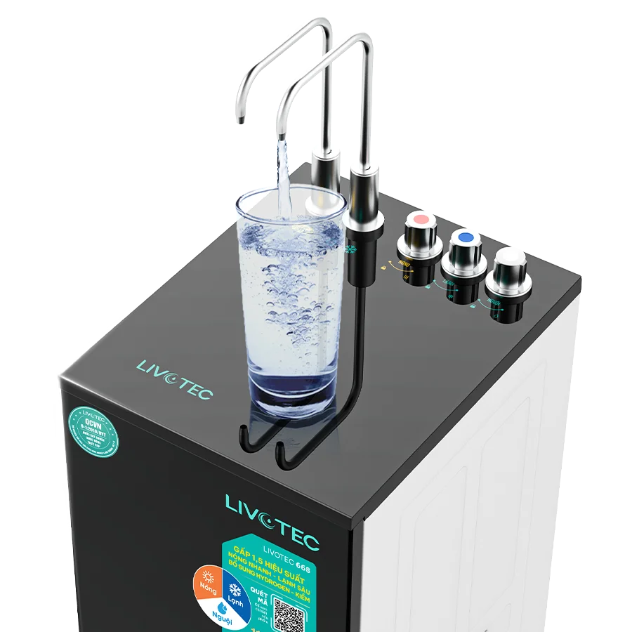 Máy lọc nước nóng lạnh Livotec 668 - Hình ảnh 2
