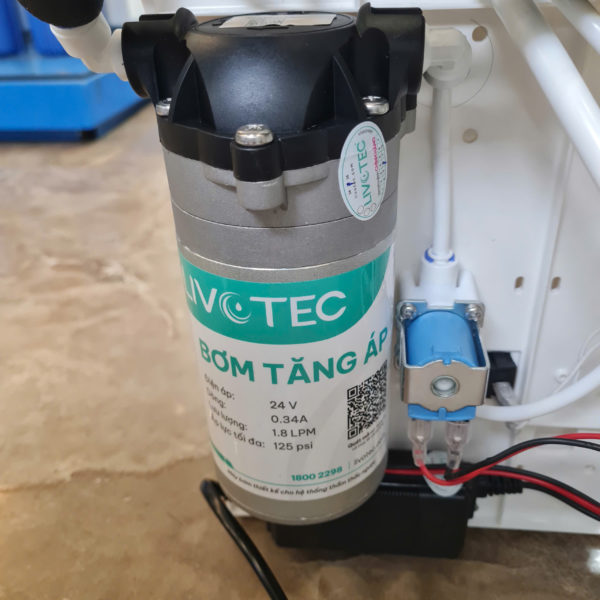 Bơm máy lọc nước Livotec Karofi - Tăng áp - Hàng chính hãng