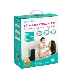 Bộ 3 lõi lọc thô Livotec Crystal-Clean