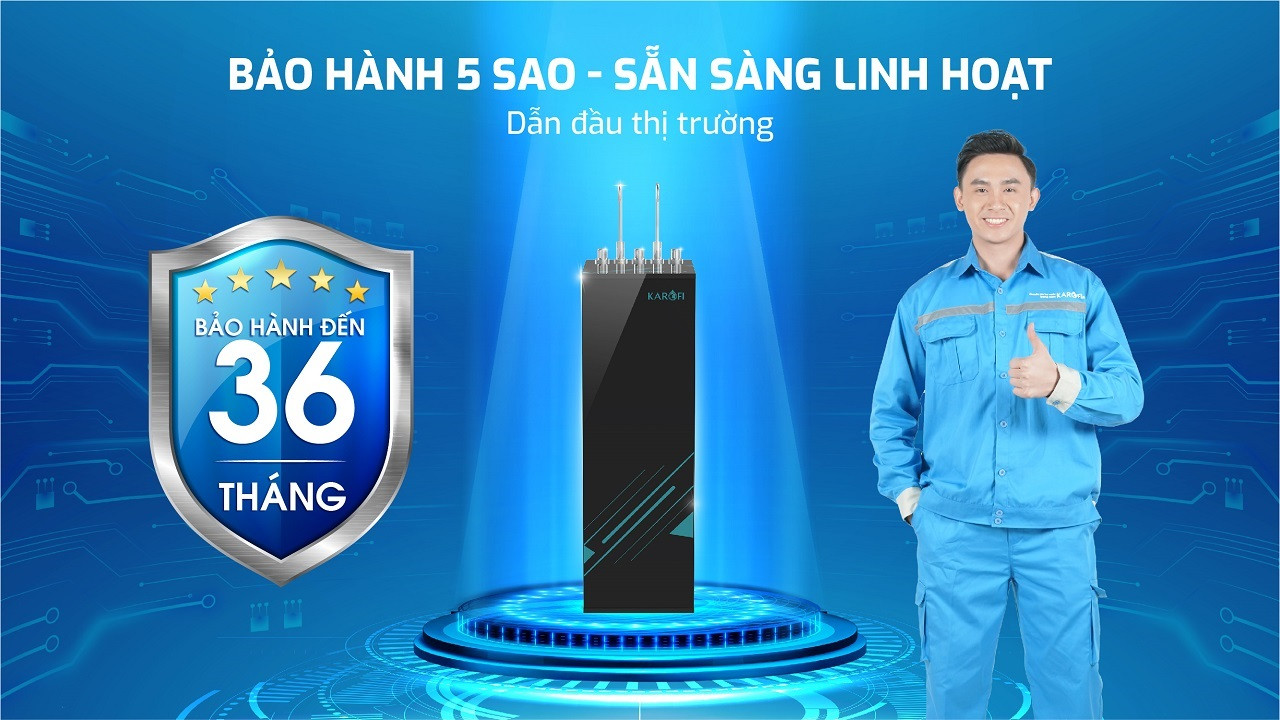 Máy lọc nước nóng lạnh Karofi KAD-GA69