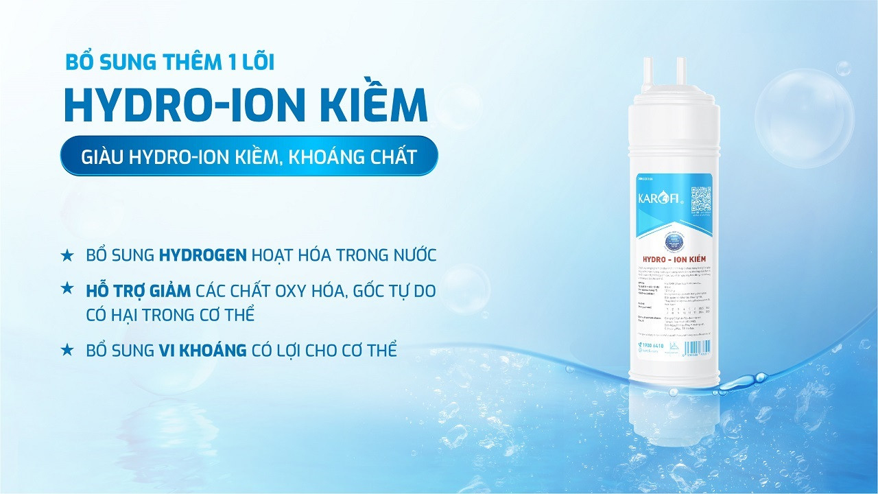 Máy lọc nước nóng lạnh Karofi KAD-GA69