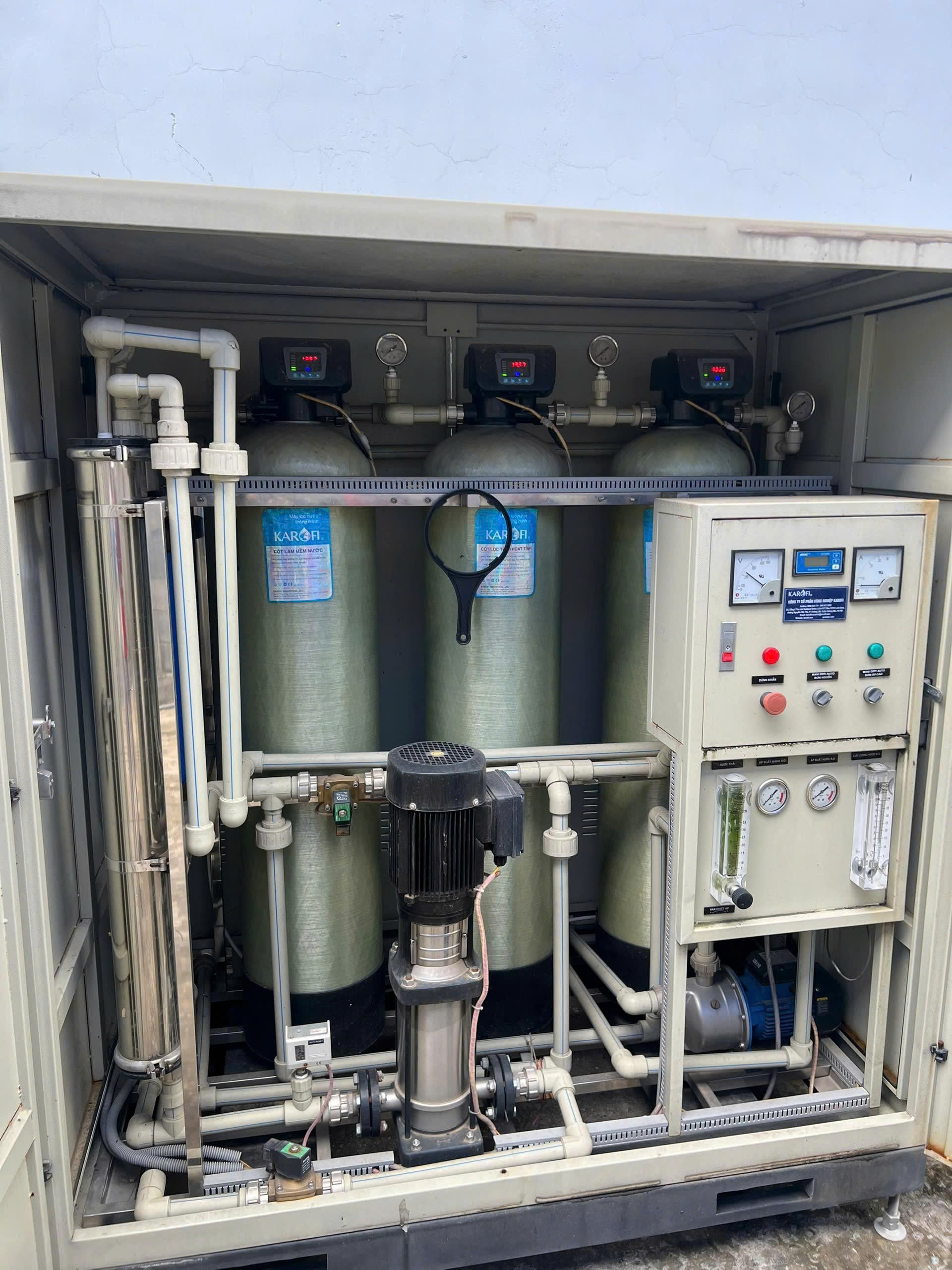 Thay vật Liệu cho Lọc Tổng, Lọc đầu đầu nguồn, Lọc Ro Công xuất lớn