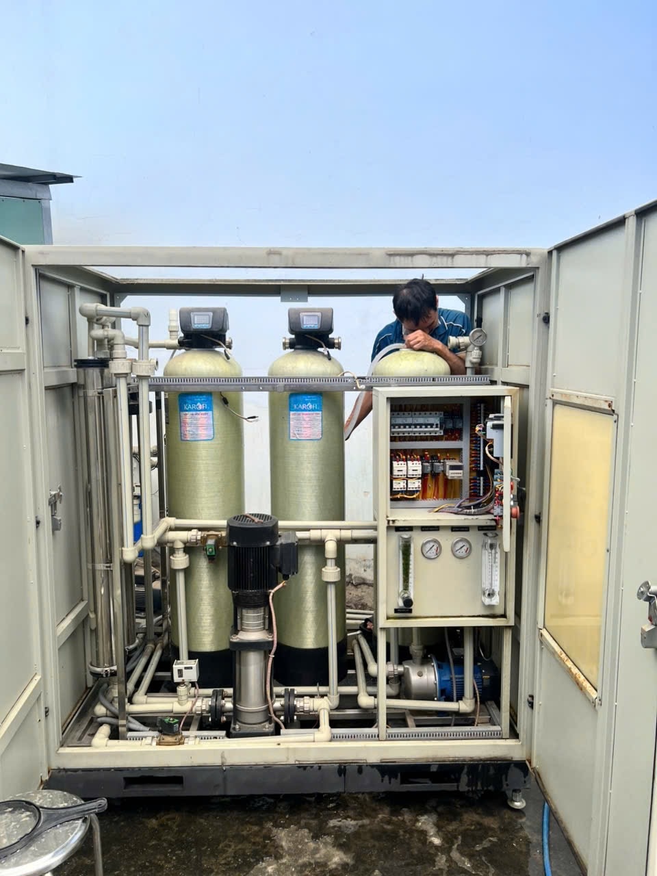 Thay vật Liệu cho Lọc Tổng, Lọc đầu đầu nguồn, Lọc Ro Công xuất lớn