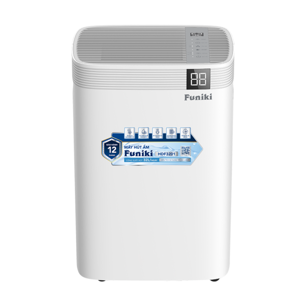Máy hút ẩm Funiki HDF3201 - Hút Ẩm Hiệu Quả, Tích Hợp ION Âm Lọc Sạch Không Khí