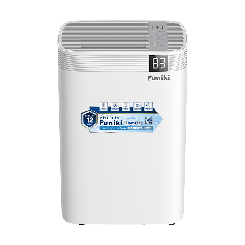 Máy hút ẩm Funiki HDF3201 - Hút Ẩm Hiệu Quả, Tích Hợp ION Âm Lọc Sạch Không Khí