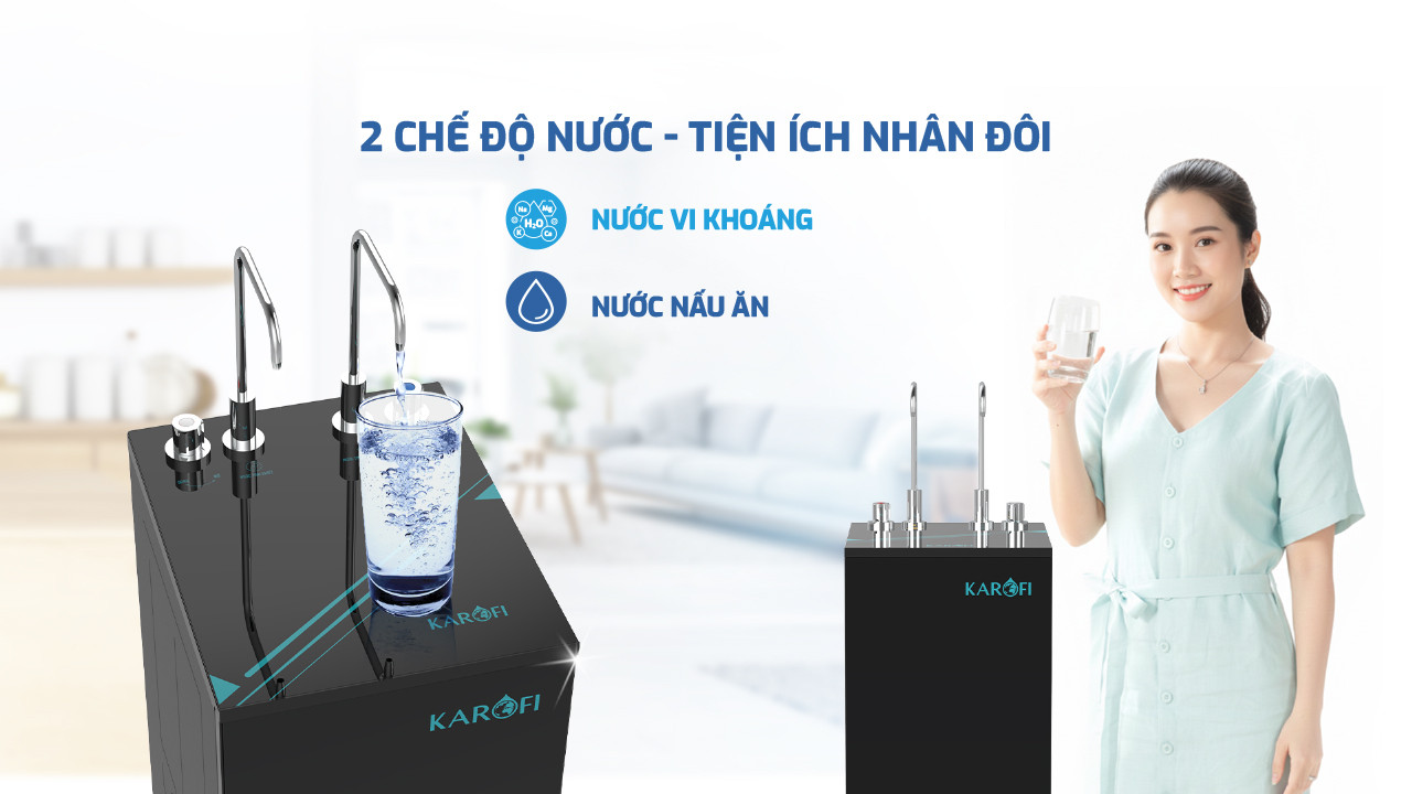 Máy lọc nước RO Karofi KAQ-GA39