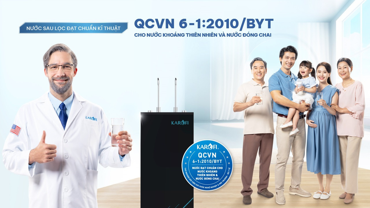 Máy lọc nước RO Karofi KAQ-GA39