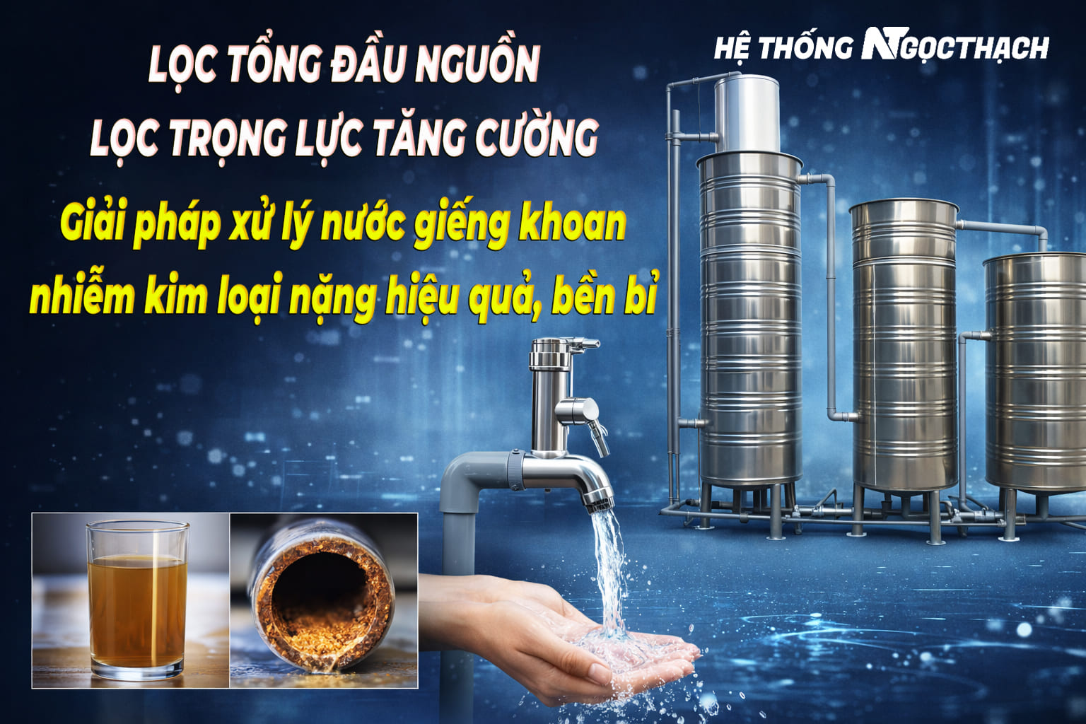 Lọc tổng đầu nguồn - Lọc trọng lực tăng cường