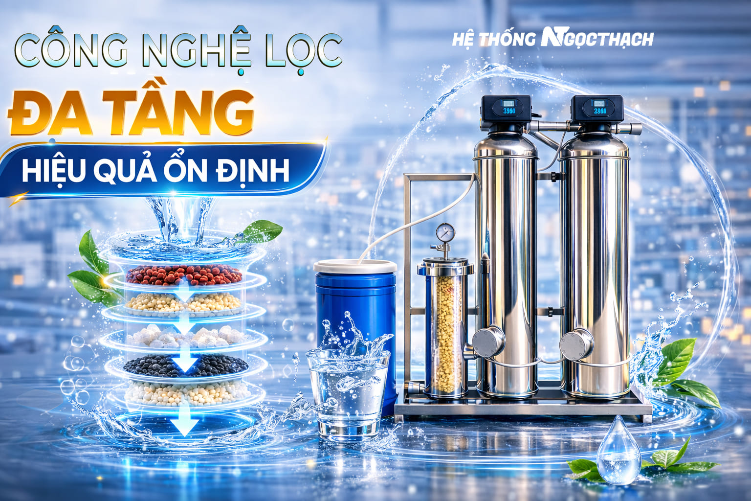 Lọc trung chuyển – Lọc tổng đầu nguồn