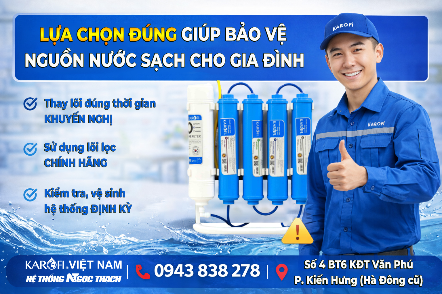 7 dấu hiệu cho thấy máy lọc nước cần kiểm tra linh kiện ngay – Nhiều gia đình bỏ qua