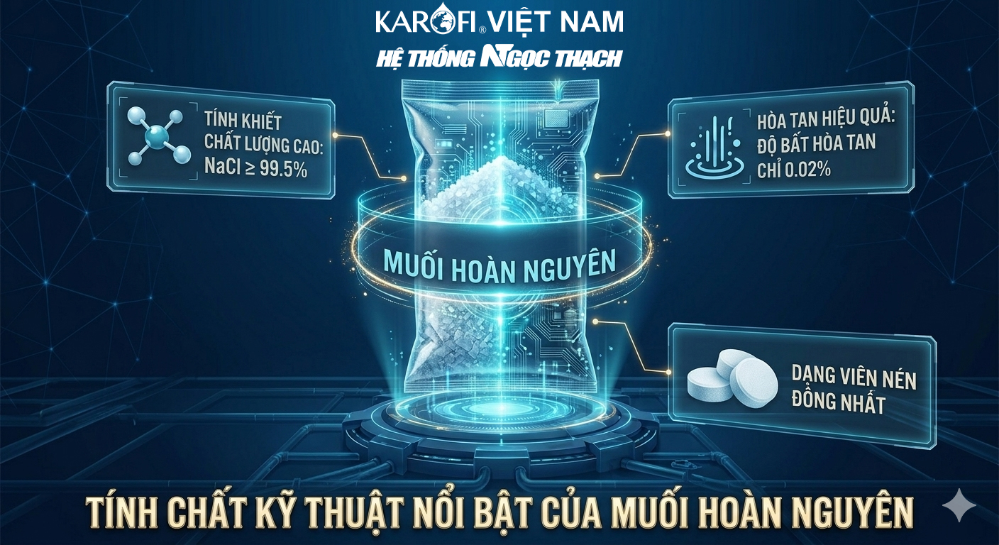 Muối hoàn nguyên lọc tổng 25kg